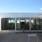View from courtyard to LDK